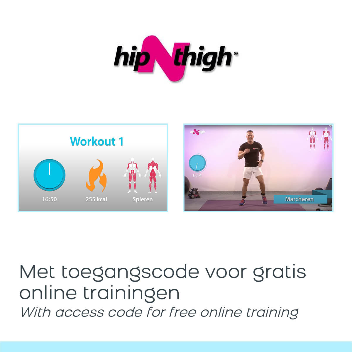 Bbt Hipnthigh Power - Fascia di resistenza - Pesante