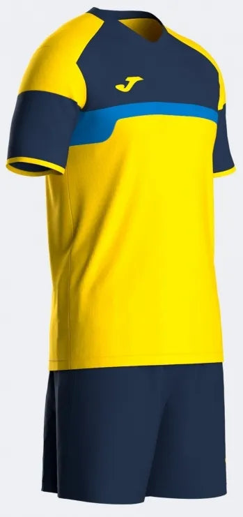 Sportset Joma Danubio III gelb-marinegelb l