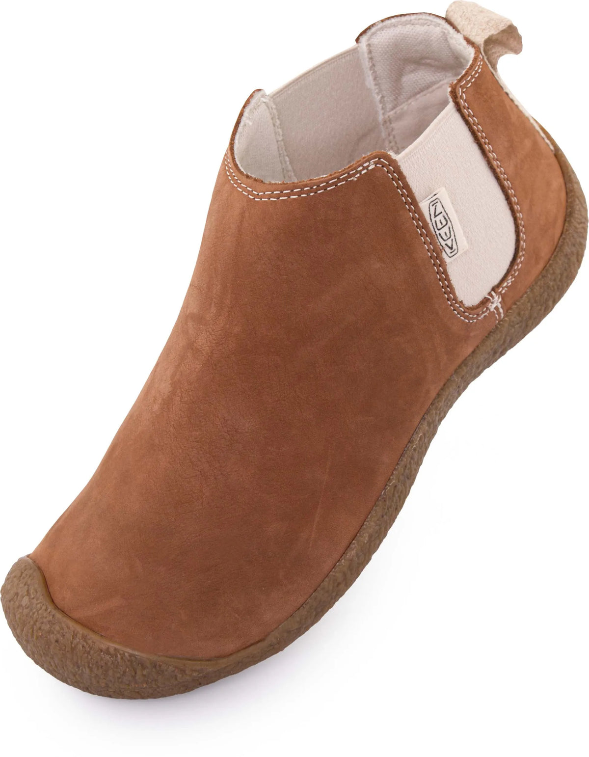 Pantofi din piele de damă Keen Wmns Mosey Chelsea din piele țestoasă-birc maro