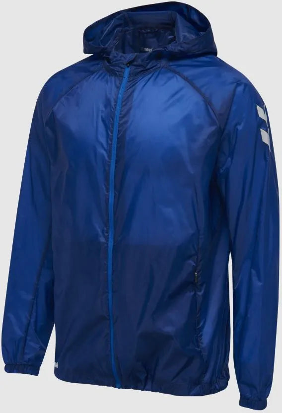 Hummel jaqueta masculina funcional tech move leve azul xl