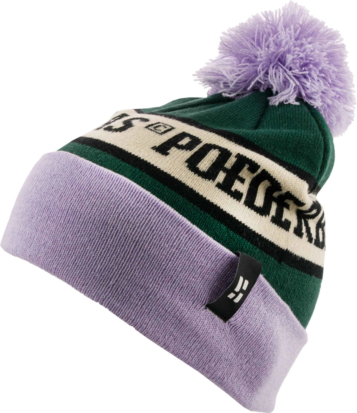 Bonnet d'hiver Poederbaas Freeride Bonnet unisexe vert-violet violet