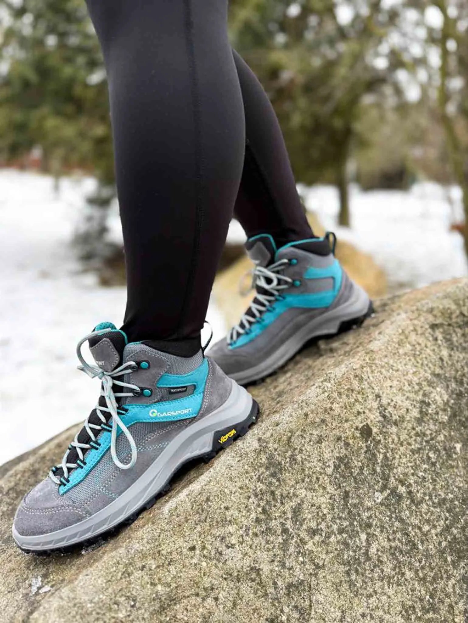 Pantofi Trekking Damă Garsport Verau Mid Waterproof Blue