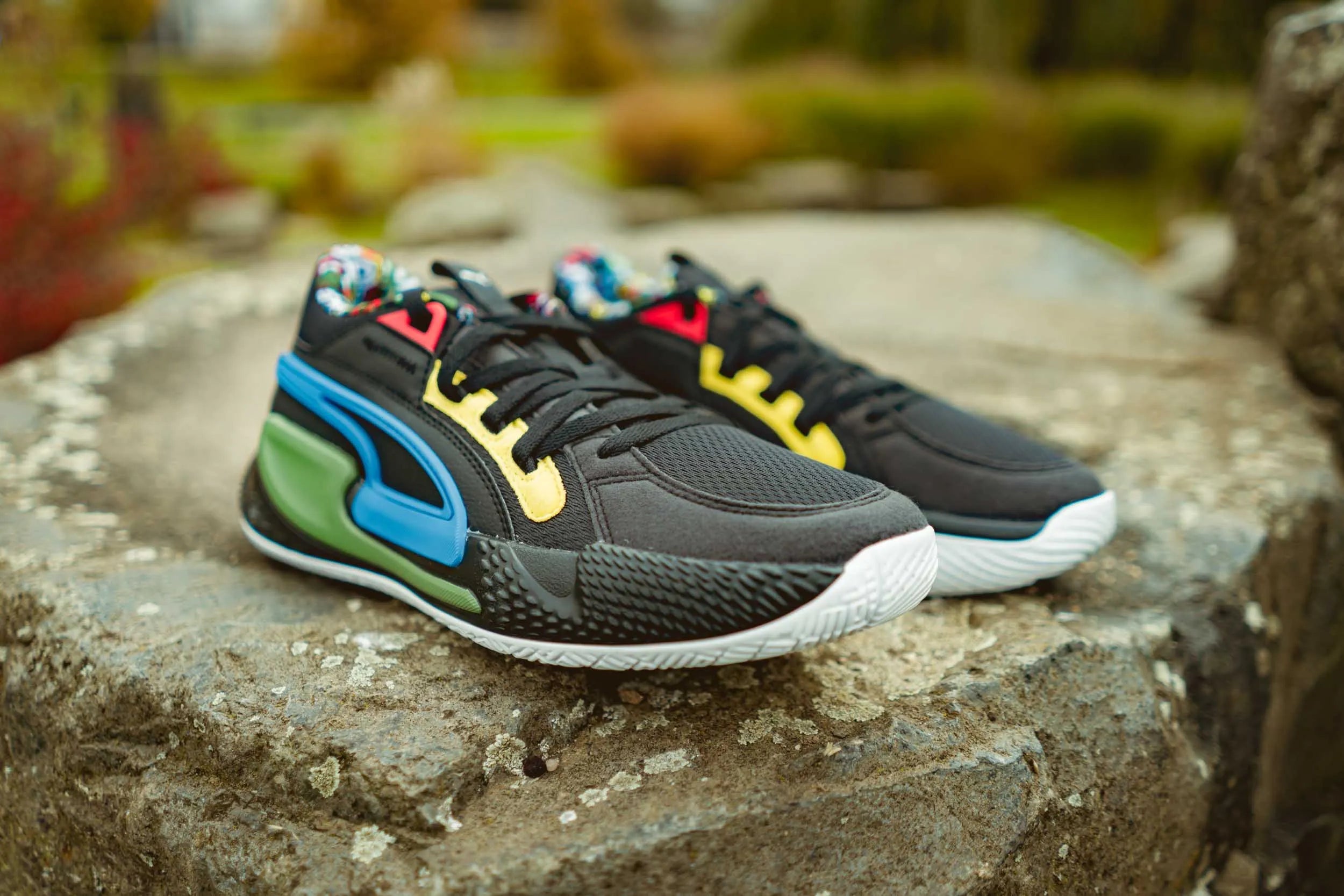 Puma Court Rider Chaos Trash Talk fekete uniszex cipő