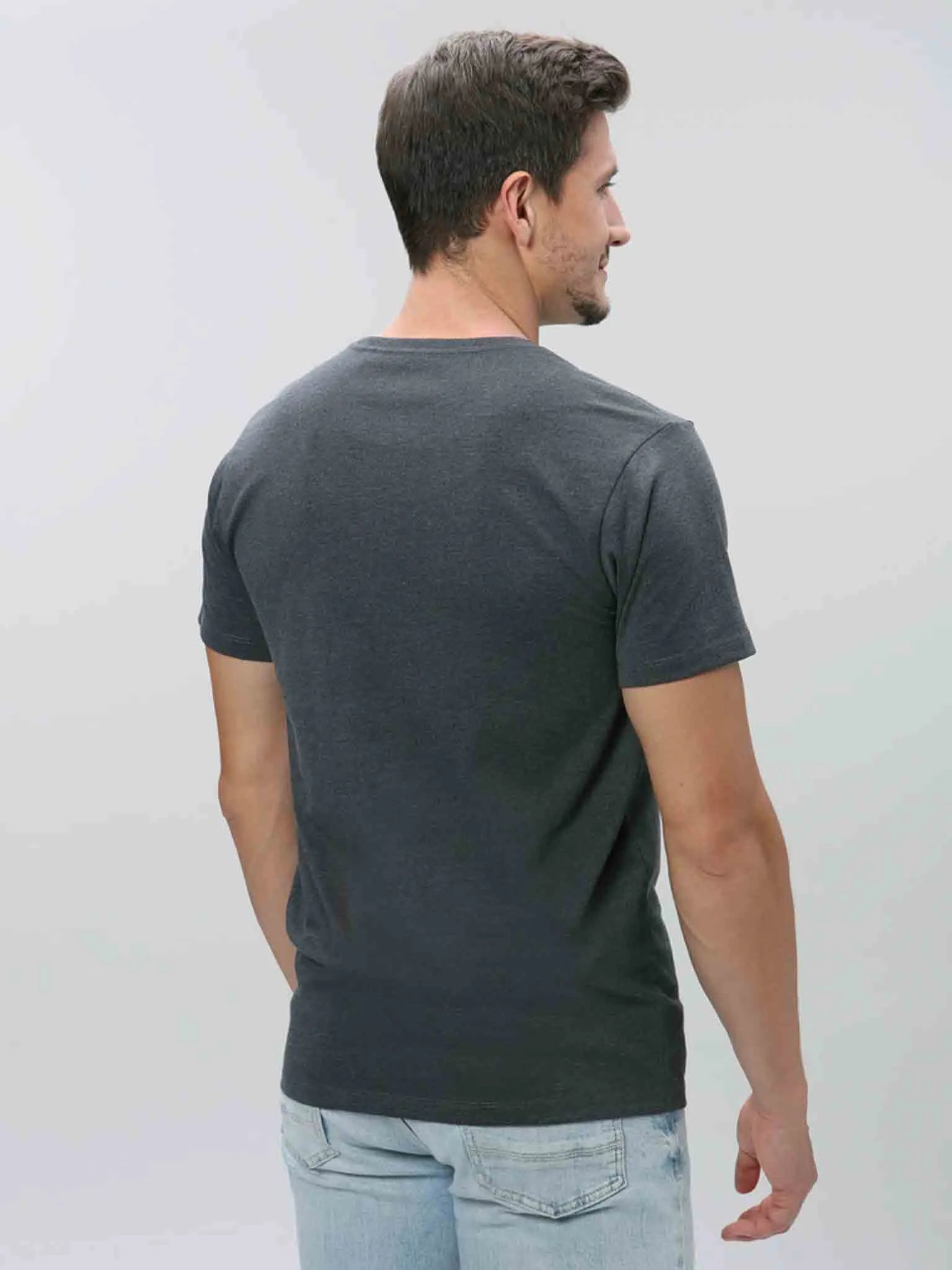 Herre T-shirt Loap Bohor Grey