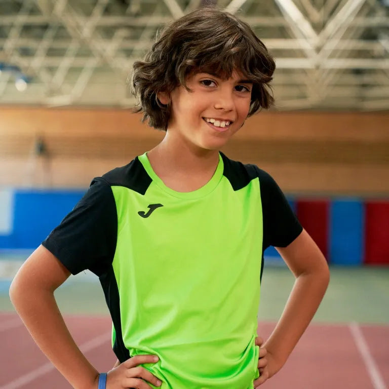 Herren Joma Record II Fluorgrünes T-Shirt m