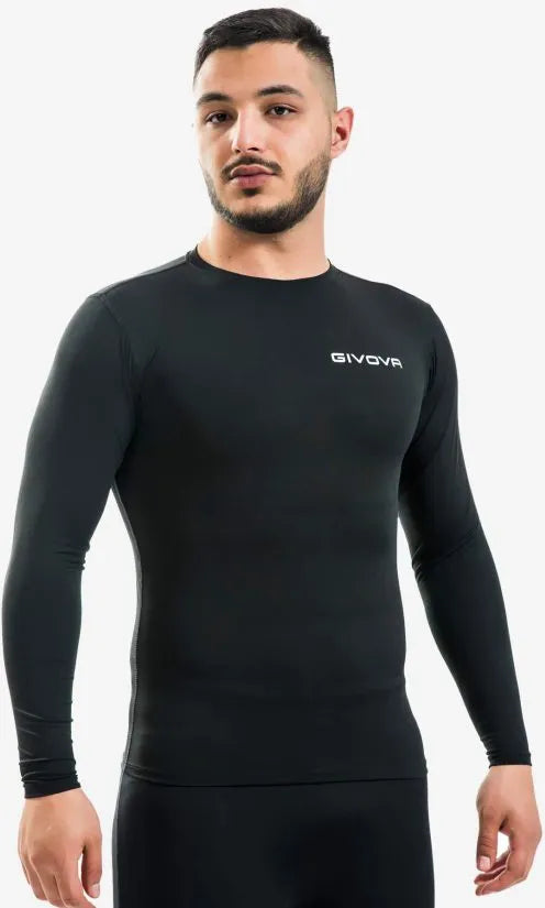 Функционална тениска Givova Corpus 3 Maglia Intima Elastica Black