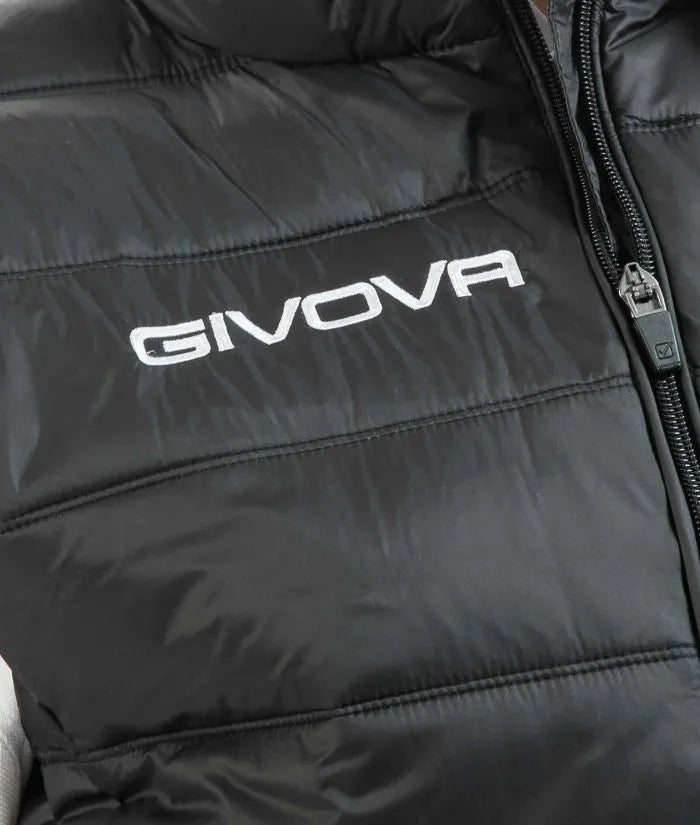 Colete acolchoado givova spagna preto l