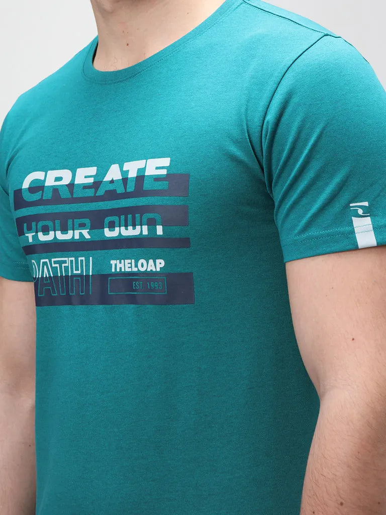 Herren-T-Shirt Loap Benul Grün