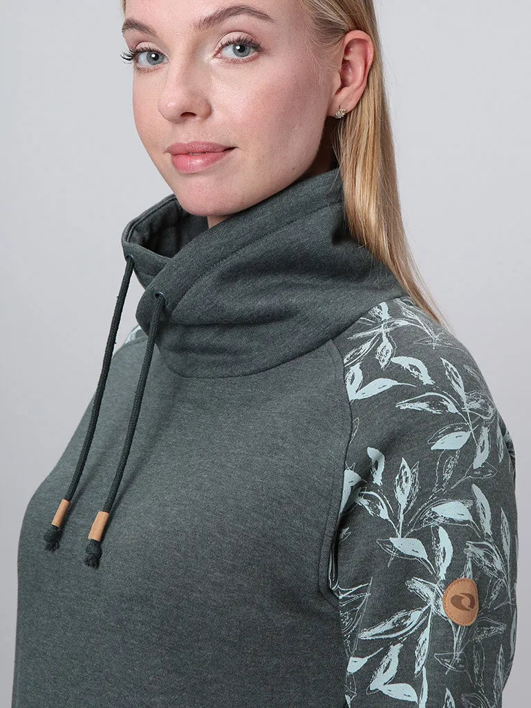 Lúb gúna/geansaí na mban ebnera glas xs