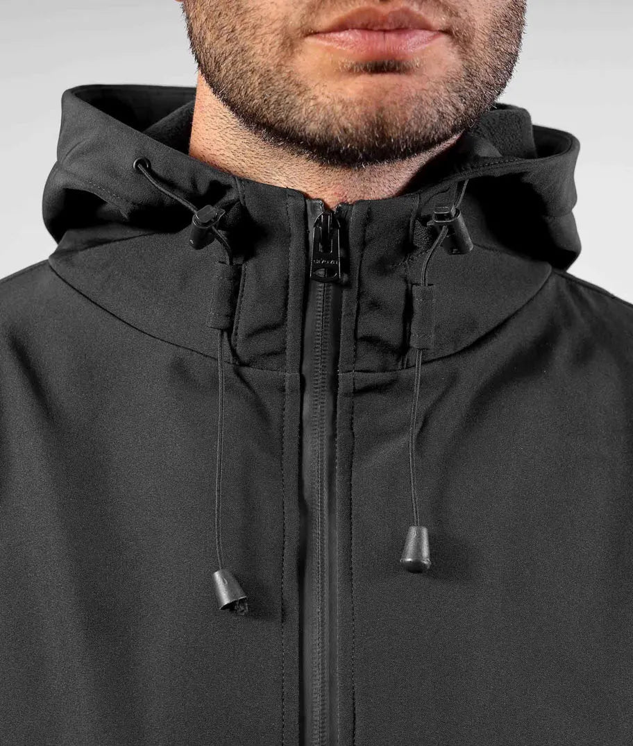 Unisex softshelljas Givova jas zwart
