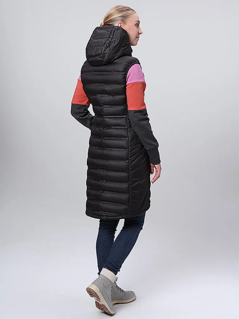 Chaleco Mujer Loap Itala Negro Oscuro
