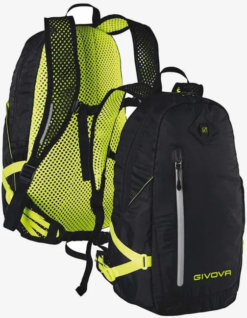 Sportrucksack Givova Arius Schwarz-Amarillo Fluo Schwarz