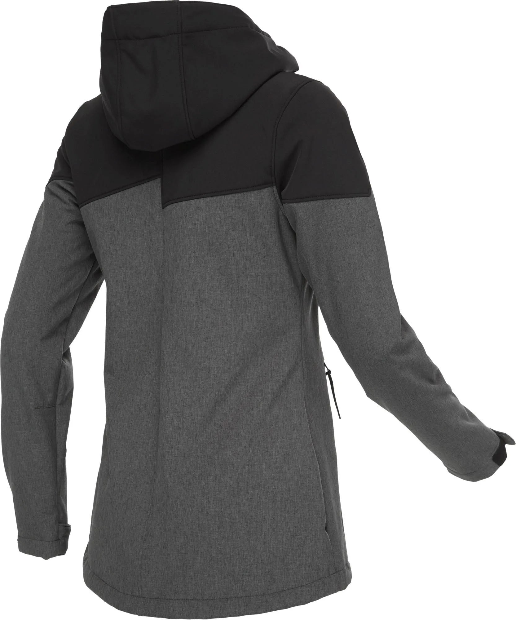 Softshelljacka dam loap ludysa mörkgrå xl