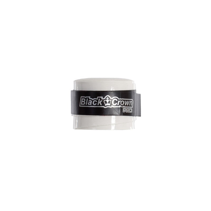 Black Crown 60 White Perforated Overgrips Jar