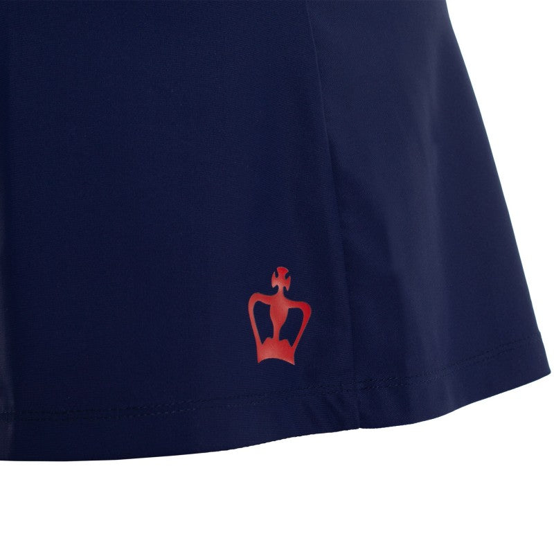 Gonna Colima Black Crown Azul/Rojo