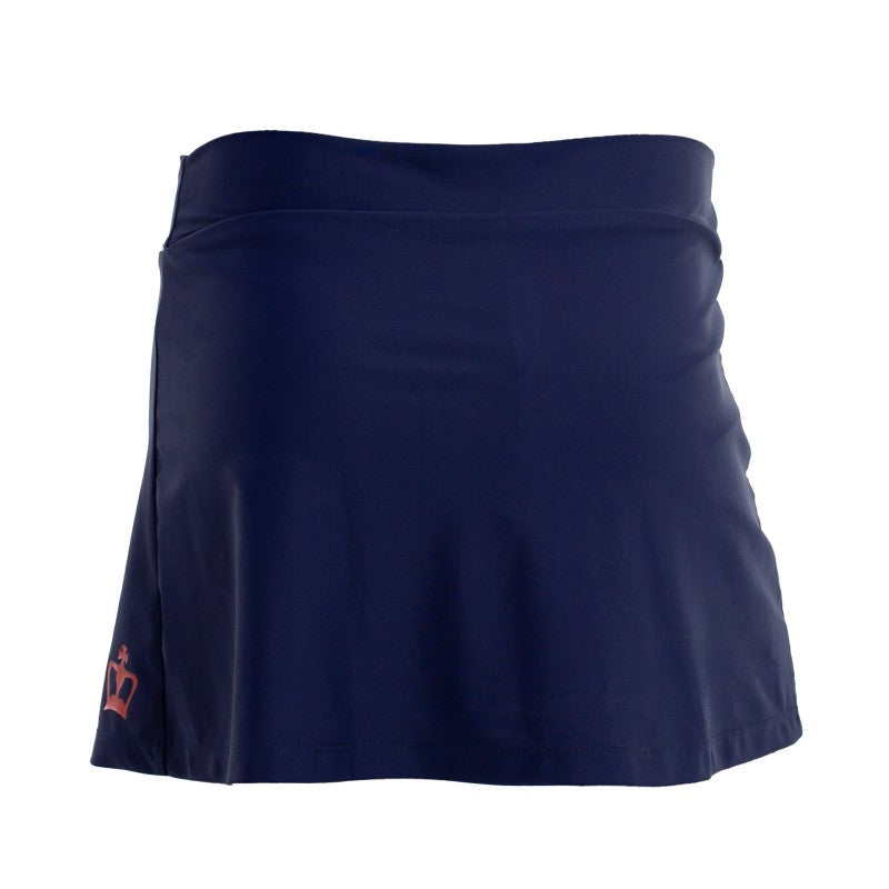 Gonna Colima Black Crown Azul/Rojo