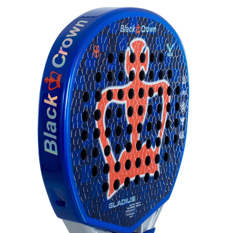 Black Crown Gladius Padel Racket Multicolor