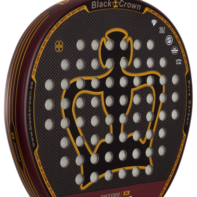Raquete Padel Black Crown Piton 13 Multicolor