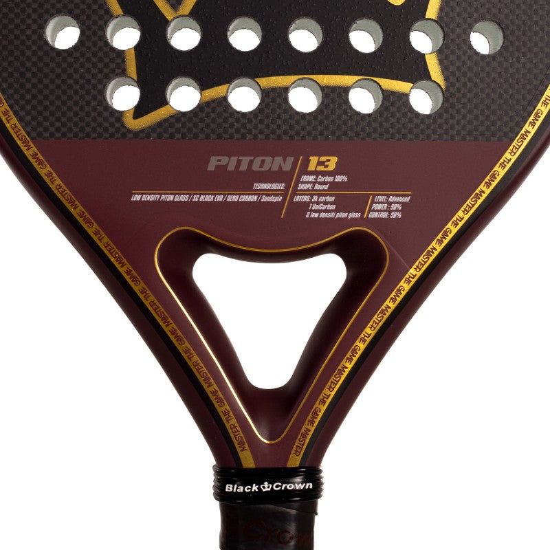 Raquete Padel Black Crown Piton 13 Multicolor