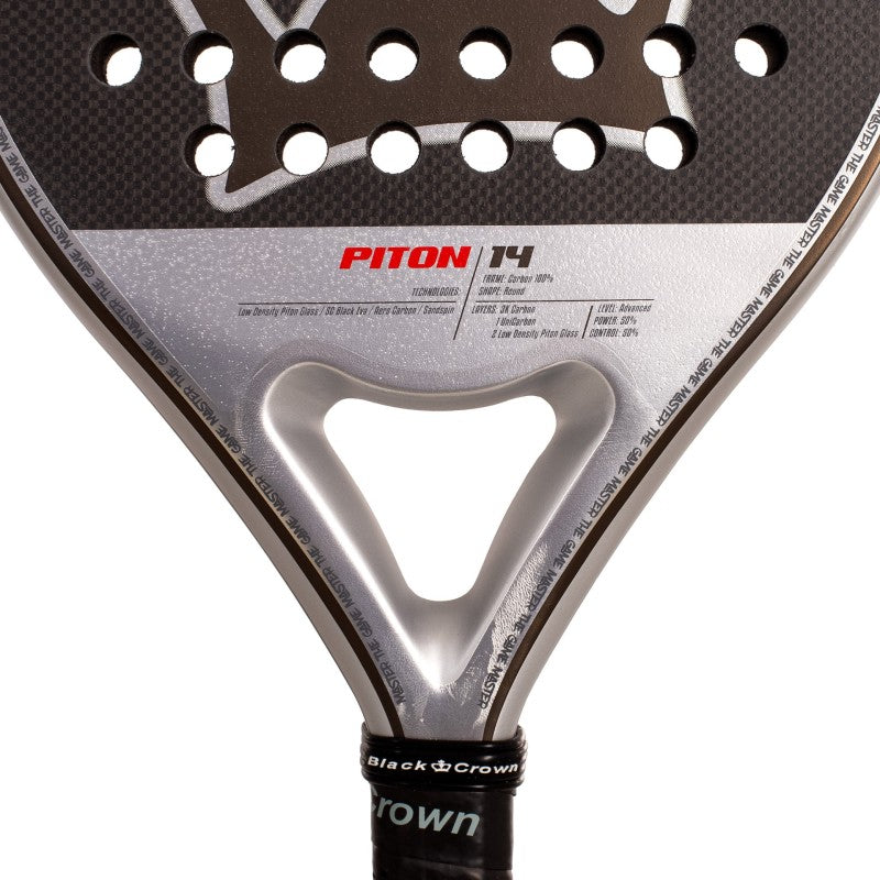 Black Crown Piton 14 Padel Black Multicolor