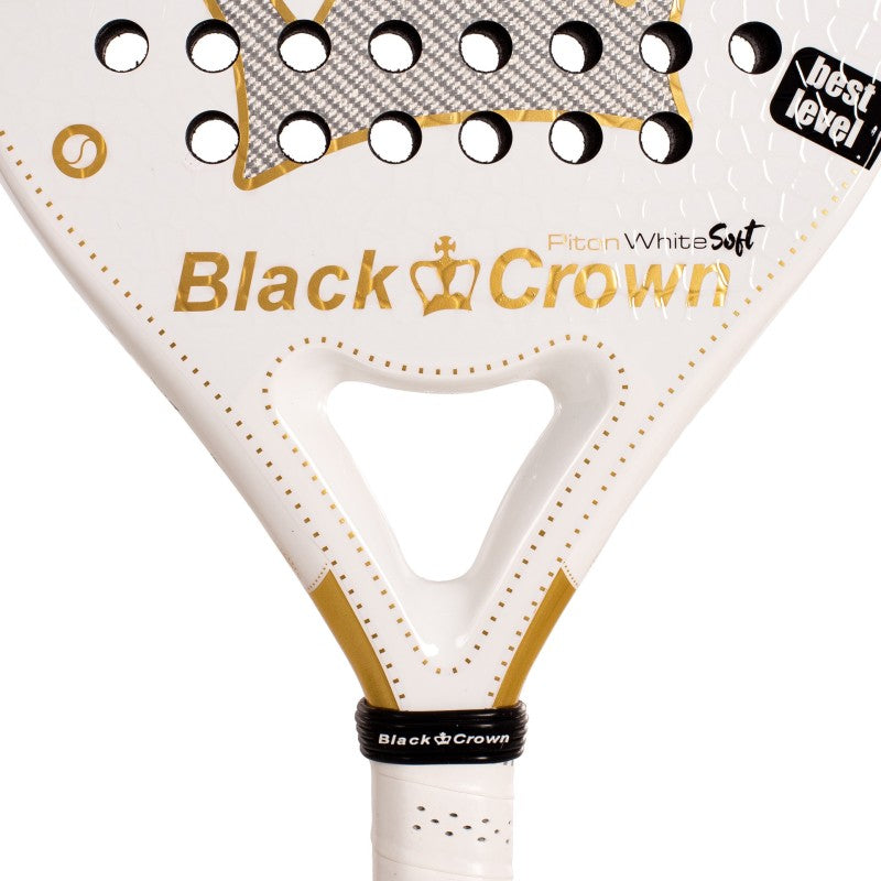Racchetta morbida Black Crown Piton White Multicolor