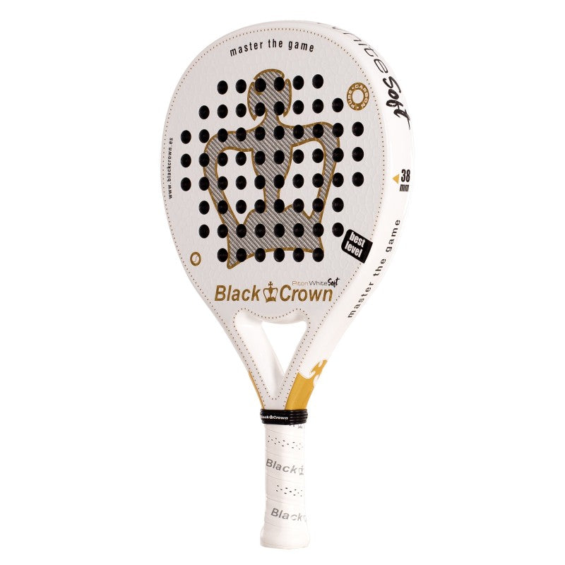 Racchetta morbida Black Crown Piton White Multicolor
