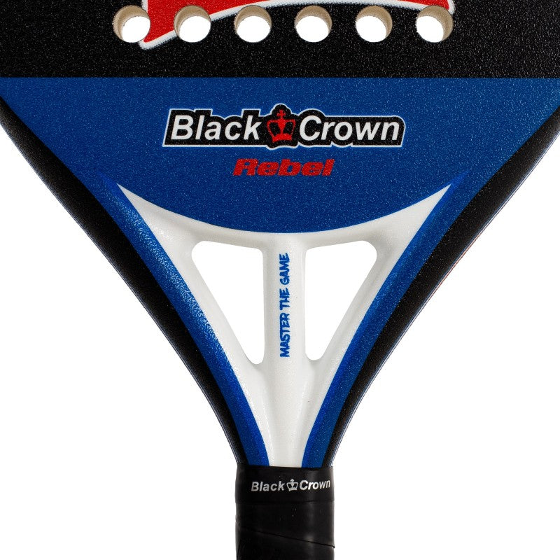 Black Crown Rebel Padel Racket Multicolor