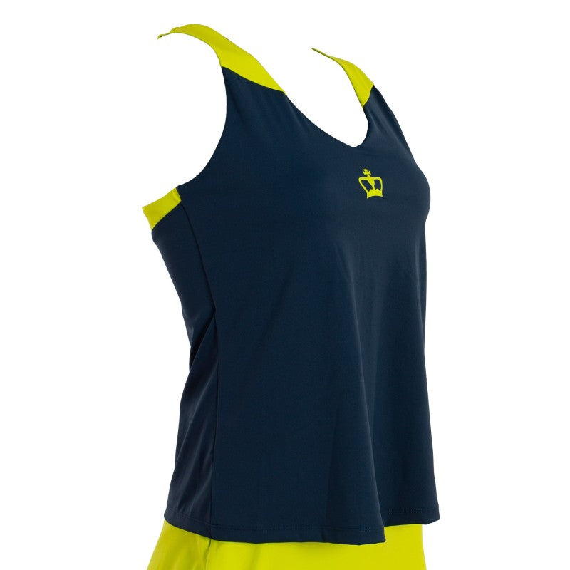 Black Crown Rodas tričko Azul/Amarillo