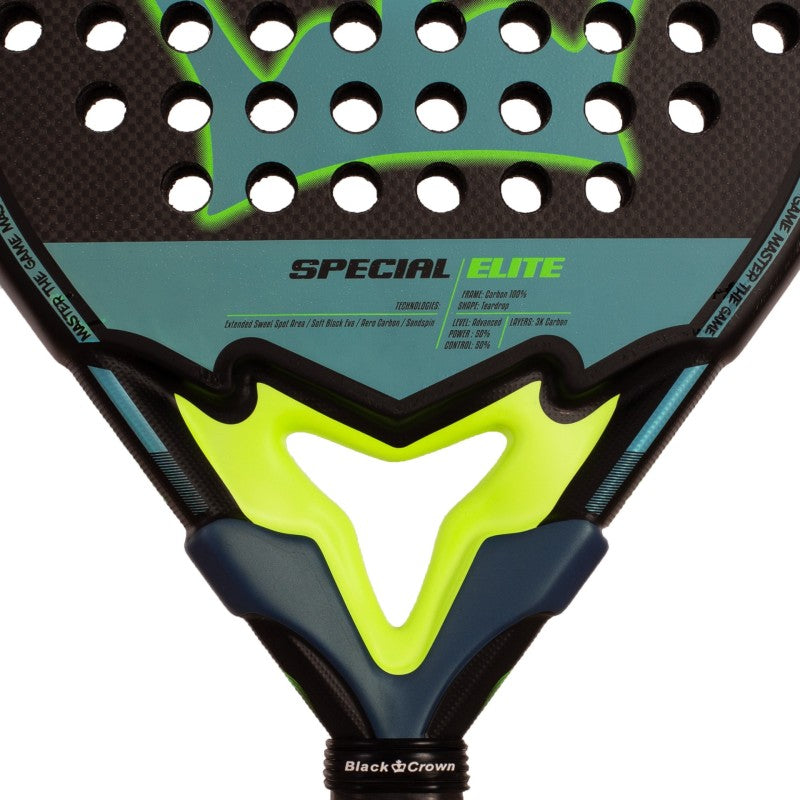 Black Crown Speisialta mionlach Padel Racket Multicolor