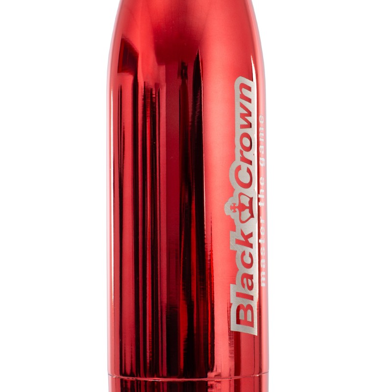 Black Crown Thermal Bottle Rojo