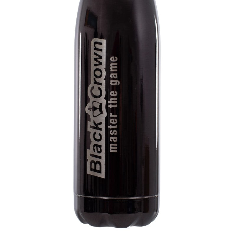 Black Crown Thermal Bottle Rojo