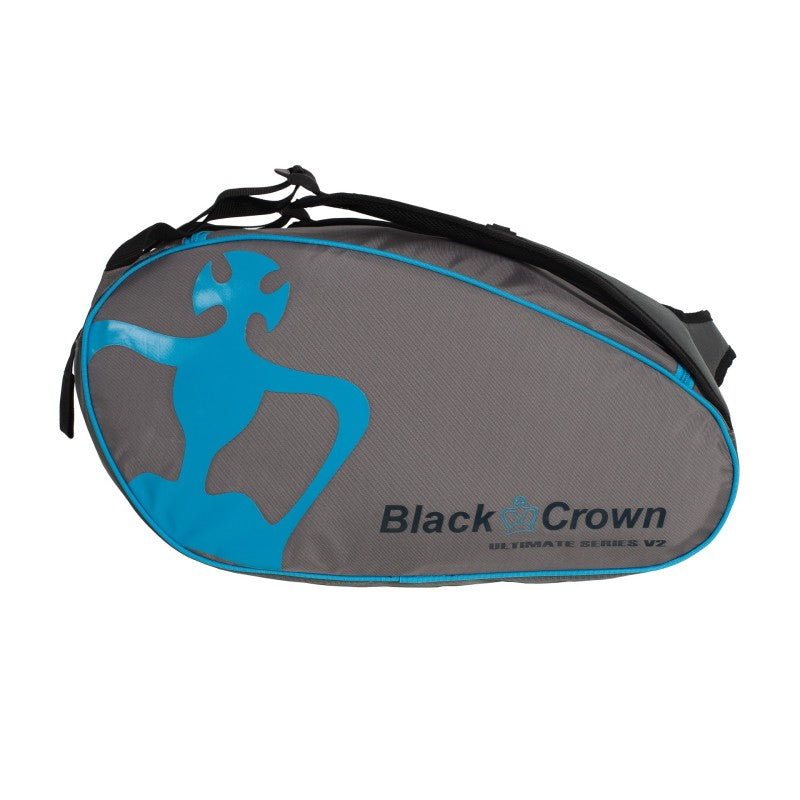 Mála Padel Sraith Dubh Corónach V2 Liath/Gorm