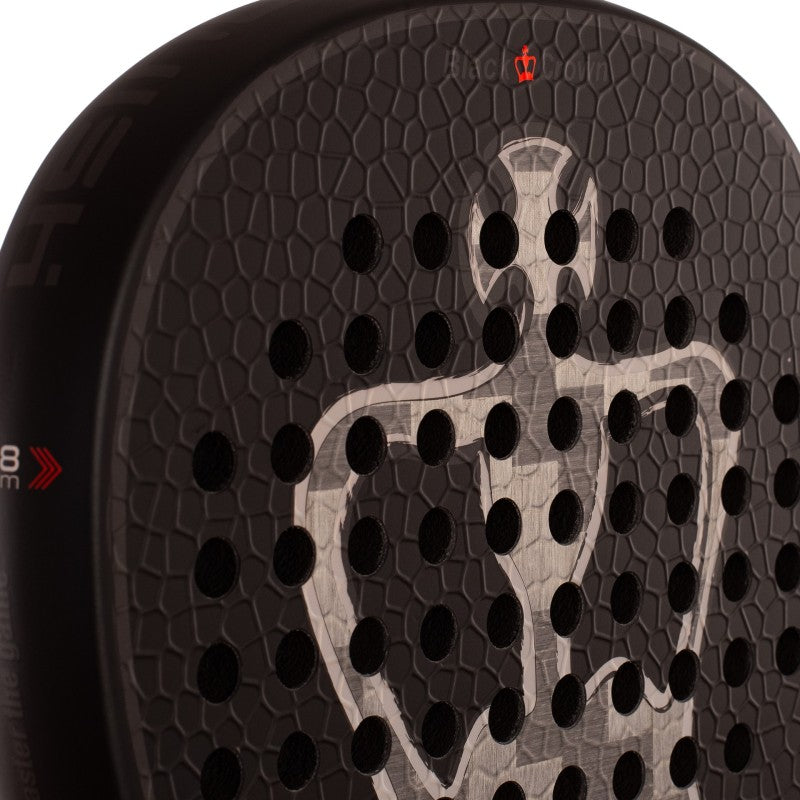 Raquete Padel Black Crown Vanquish Único