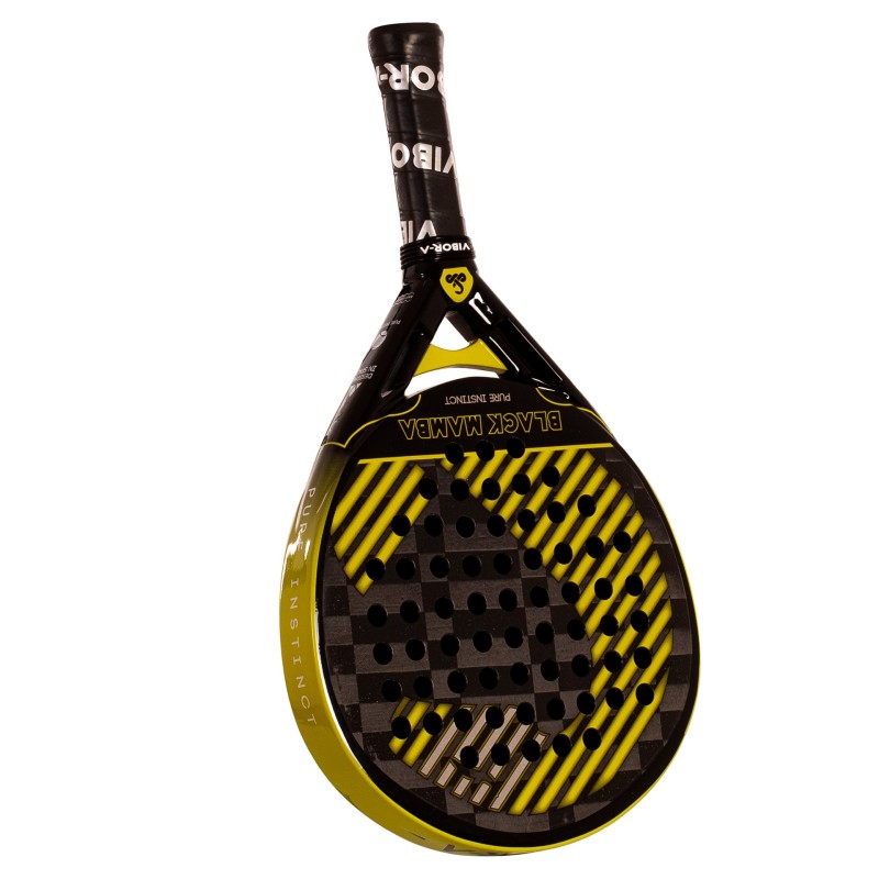 Black Mamba Vibor-a Evo Pro Black Padel Racket