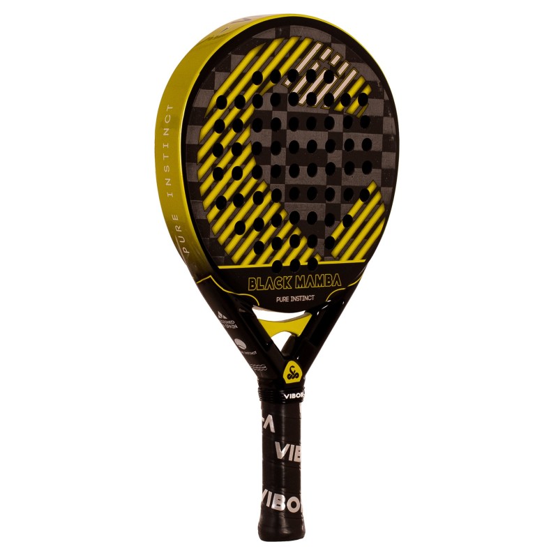 Black Mamba Vibor-a Evo Pro Black Padel Racket