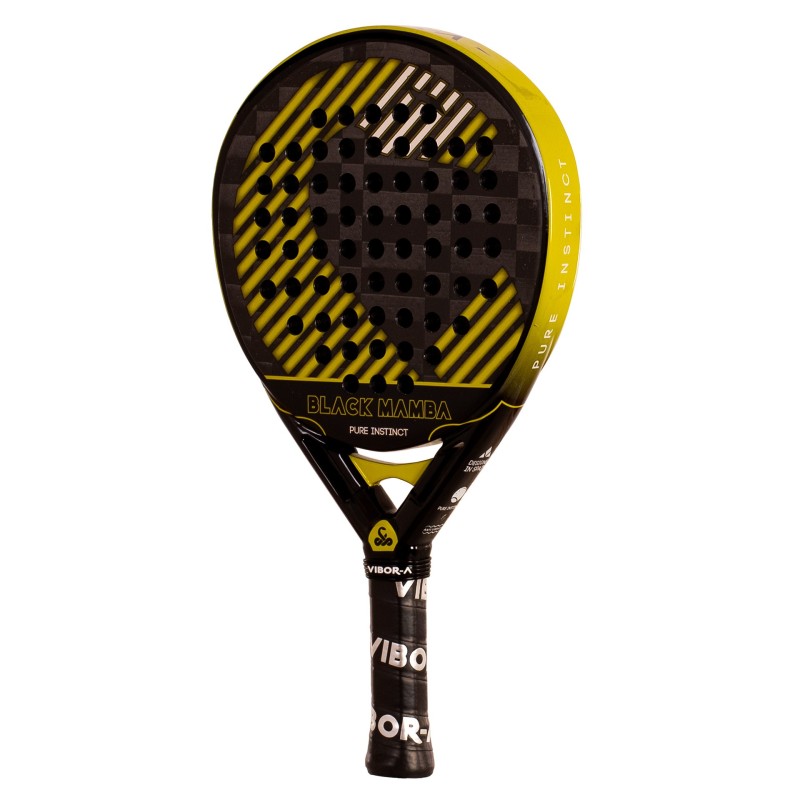 Black Mamba Vibor-a Evo Pro Black Padel Racket