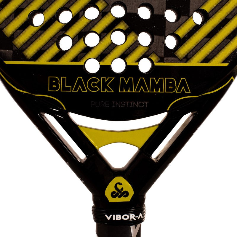 Black Mamba Vibor-a Evo Pro Black Padel Racket