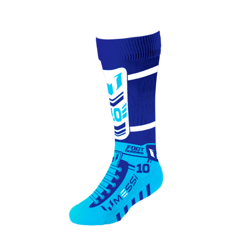 Foot Bubbles Jumbo Socks Messi - Blå