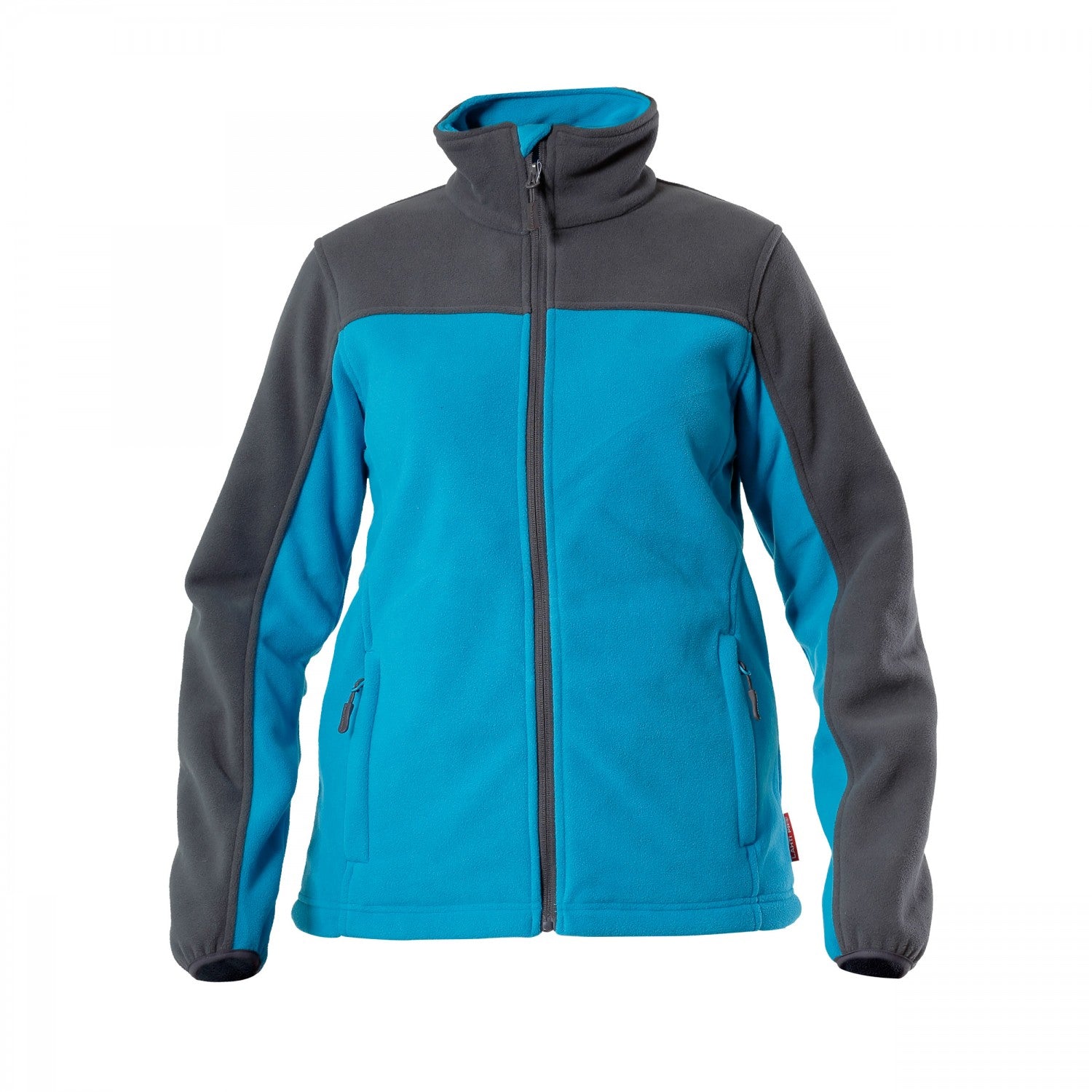 Ladies Fleece Jacket Turquoise And Grey S Ce Lahti