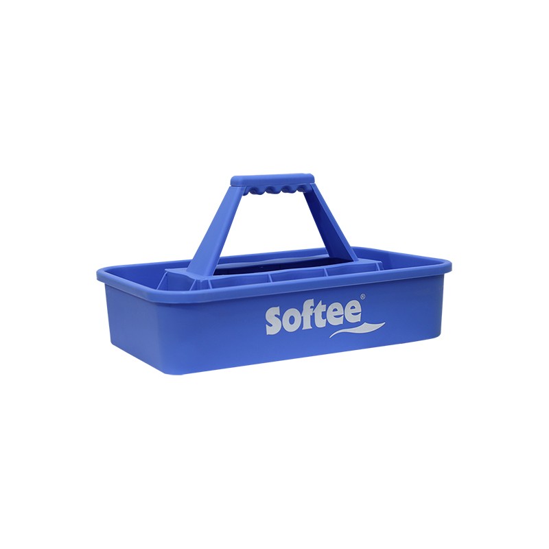Porte-bouteille pour 12 bouteilles 750 ml Softee bleu