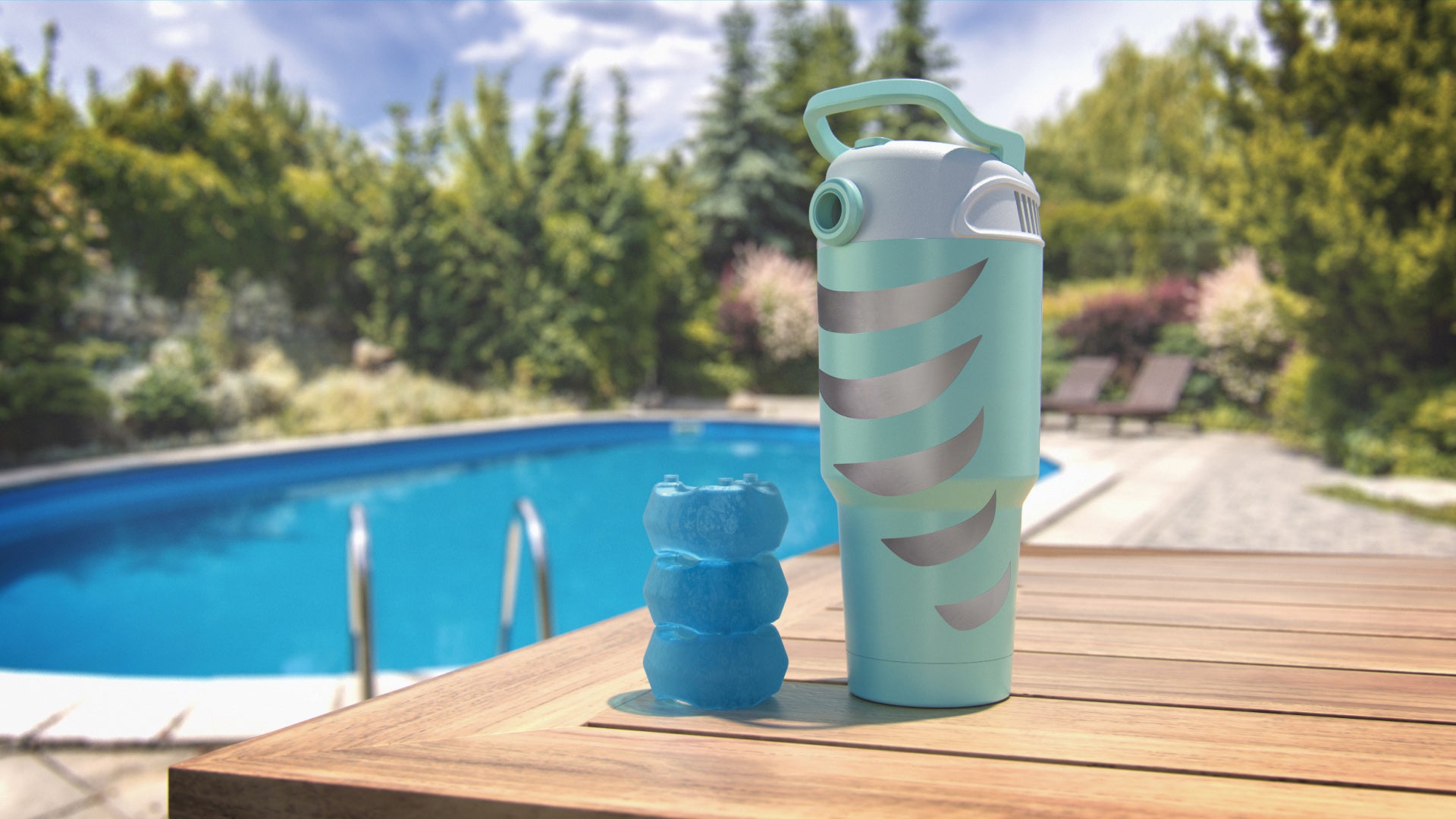 Breeze Blast – Chłodnica powietrza – Niebieska