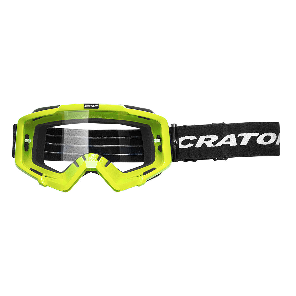 Cratoni Mx C-dirttrack Lime Matt Goggles