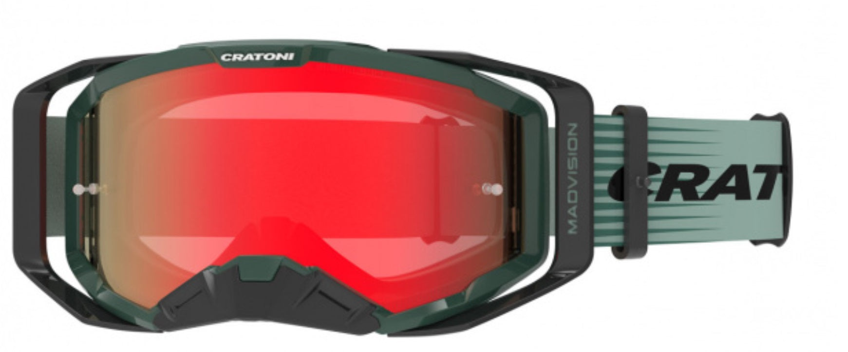 Occhiali Cratoni Mx Madvision Color+ Sport Sage Matt