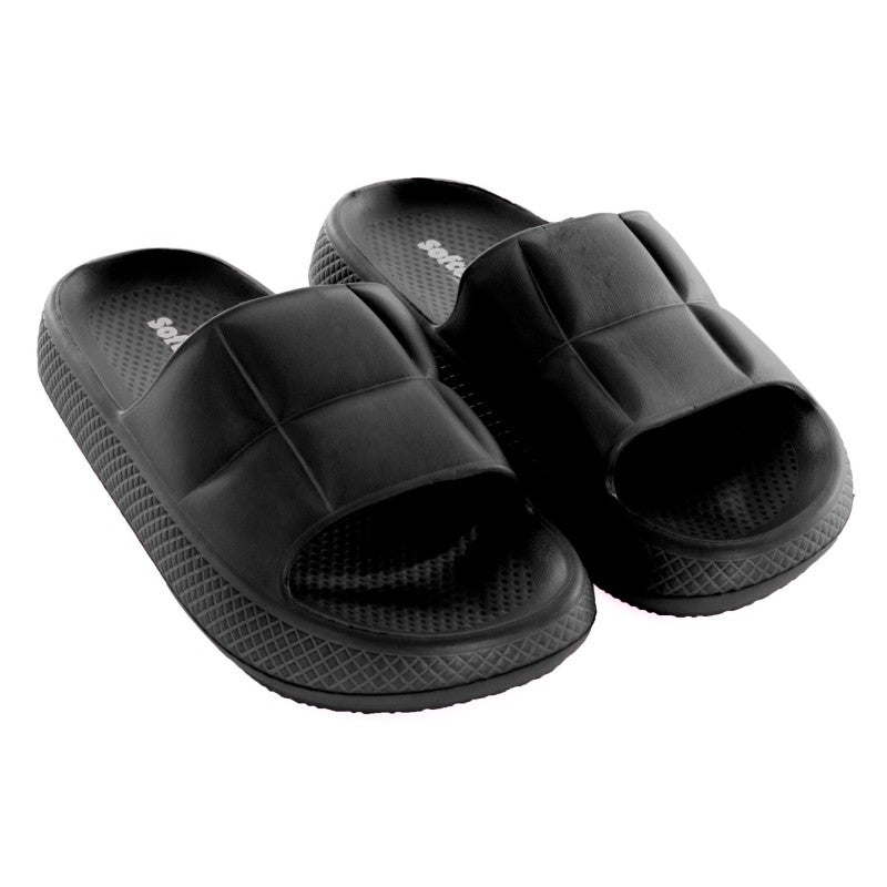 Bubble Gum Softee-slippers Zwart 35/36