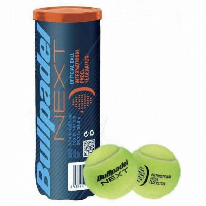 3-pak Bullpadel Fip Next Padel Balls, wielokolorowe