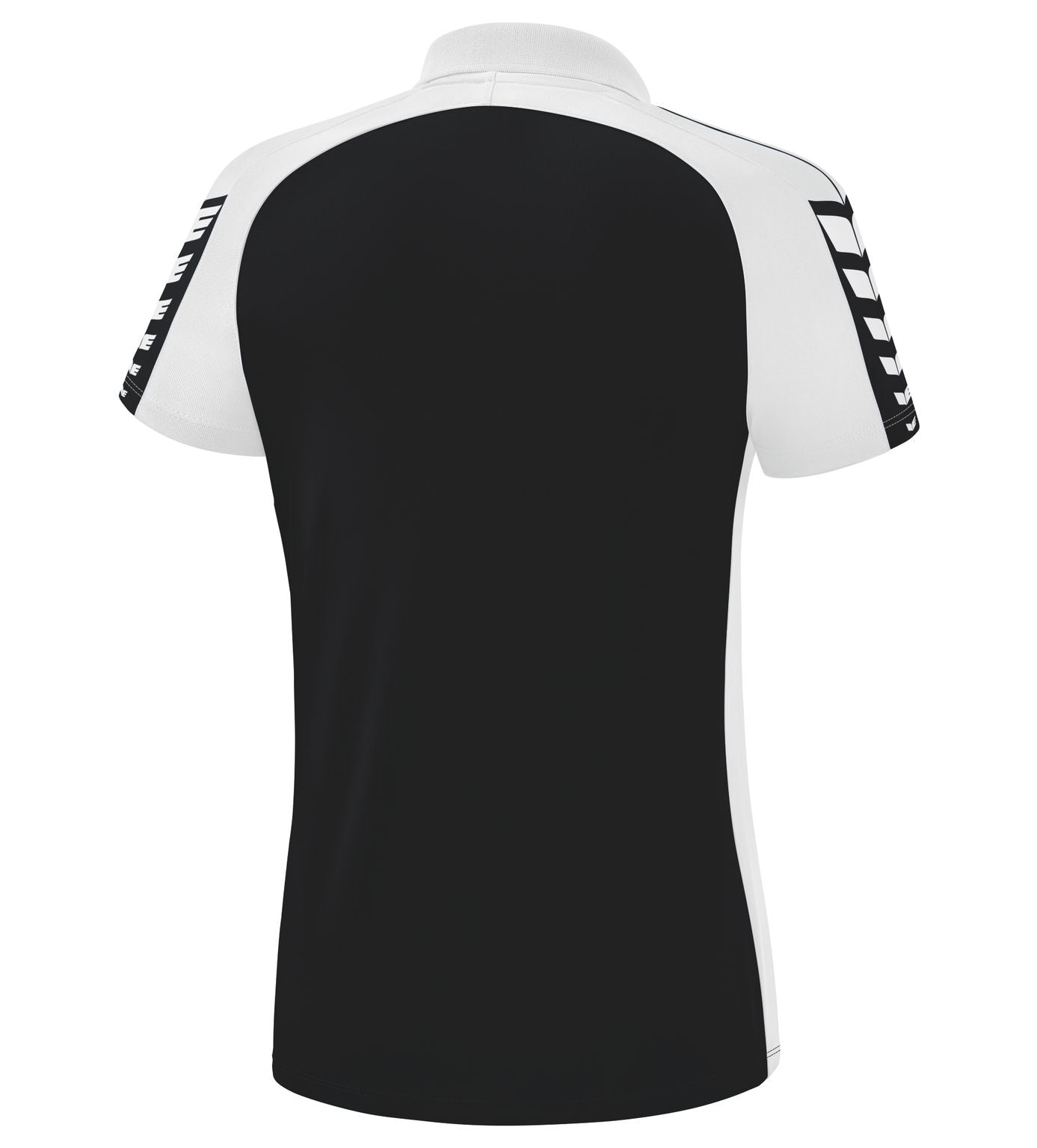 Erima Six Wings Poloshirt Zwart/wit