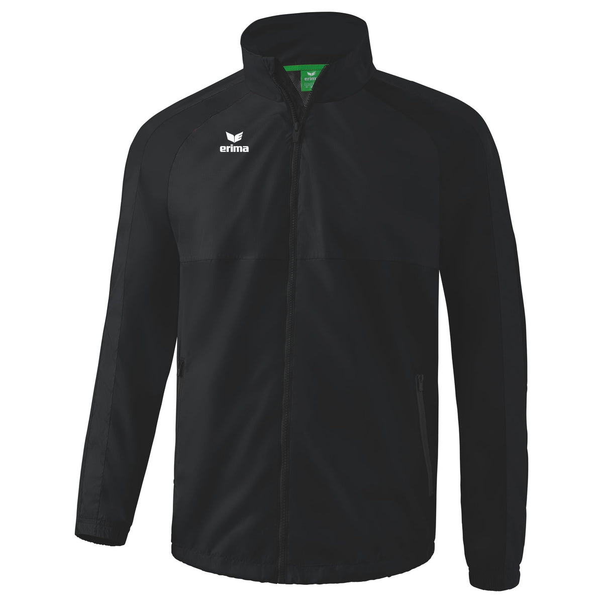 Jacket Dubh Sóisearach Foireann Uile-aimsire Erima