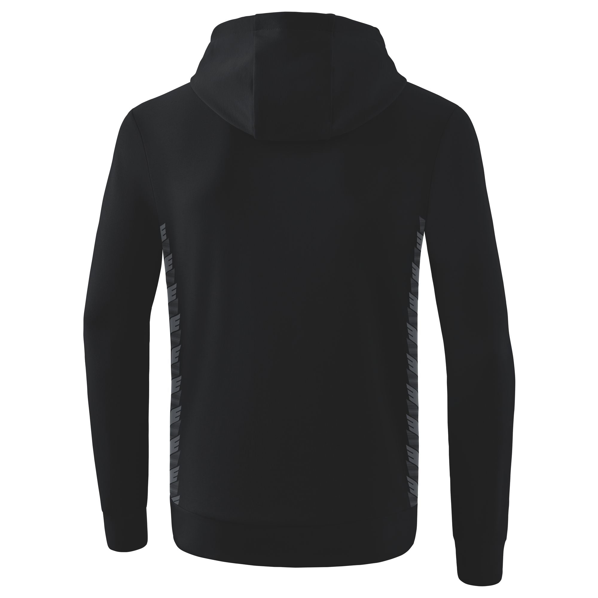 Erima Essential Team Hoody preto/cinza ardósia júnior