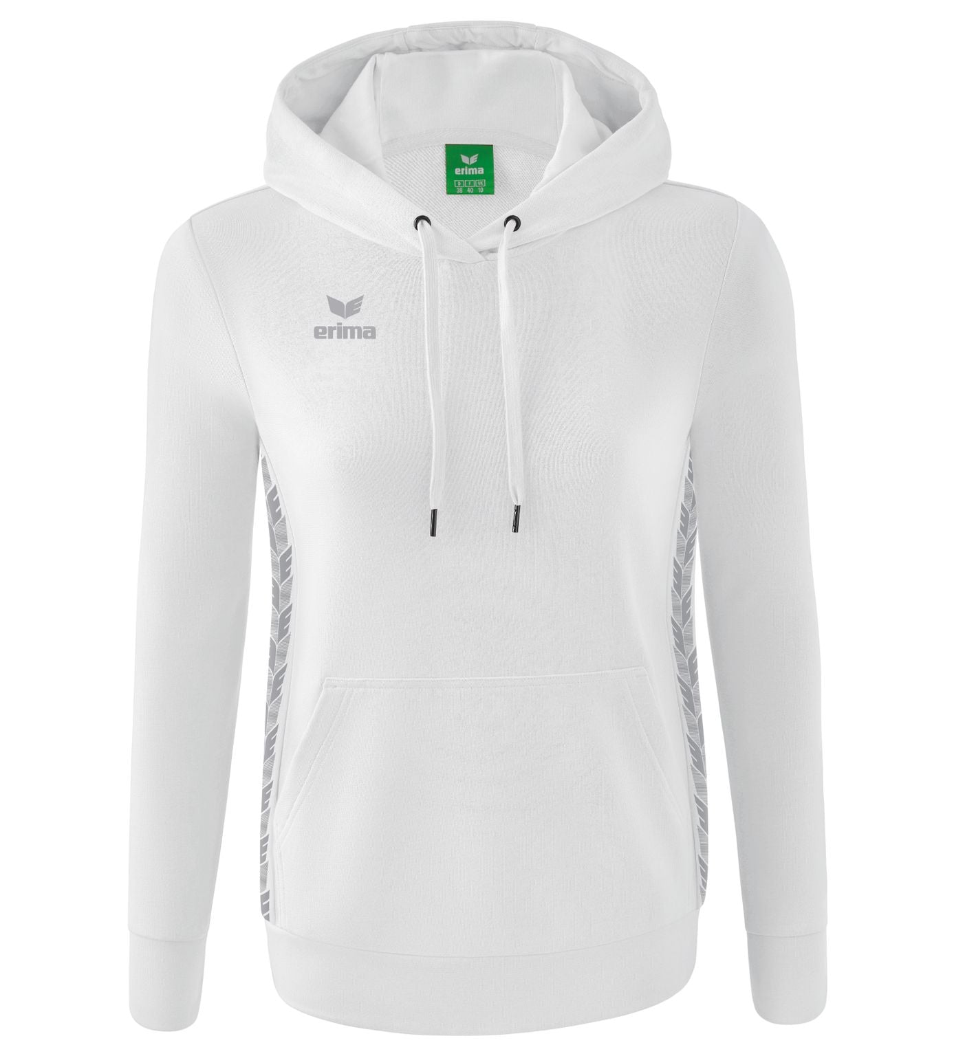 Erima Essential Team Hoody White/monument Grey
