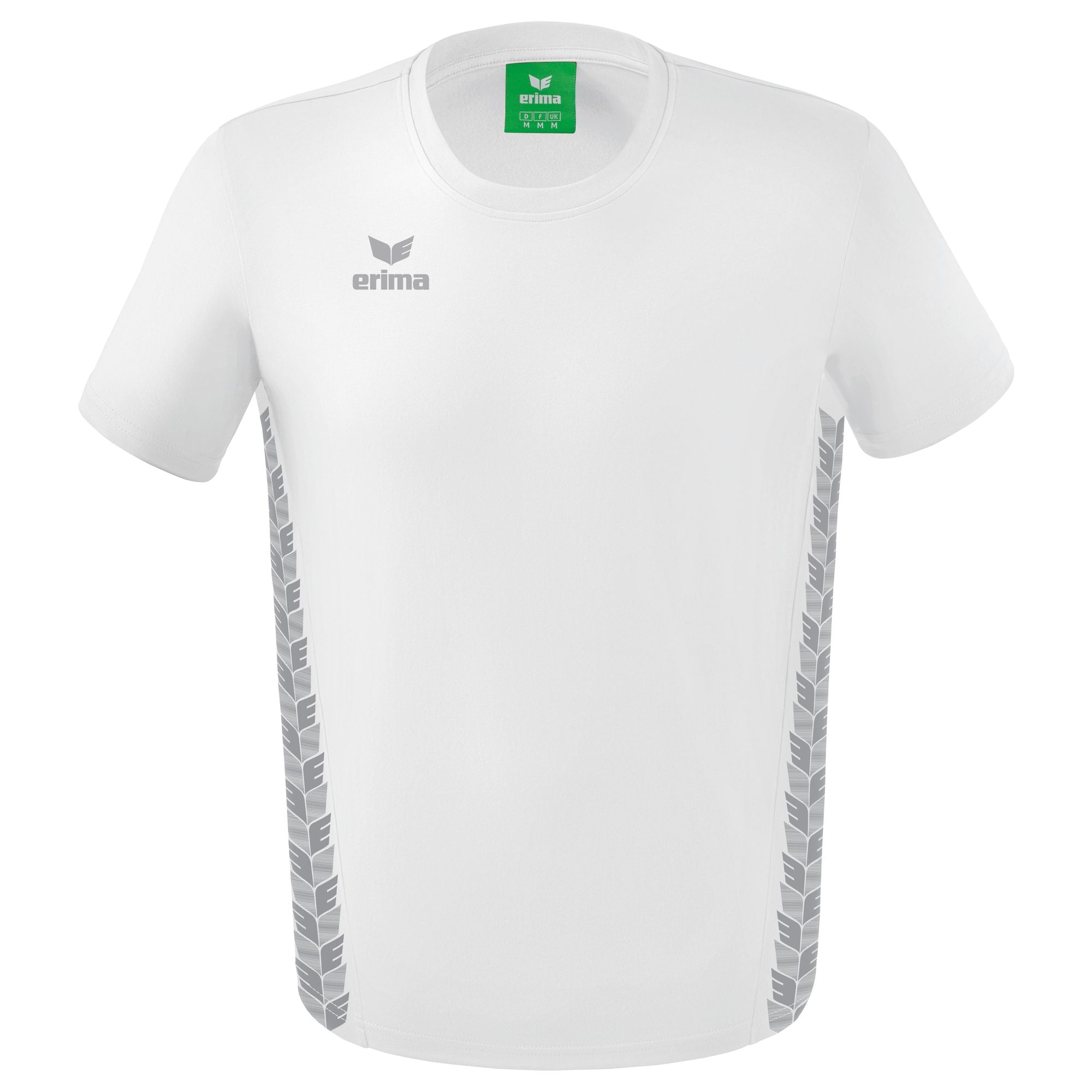 Erima Essential Team T-shirt White/monument Grey Junior